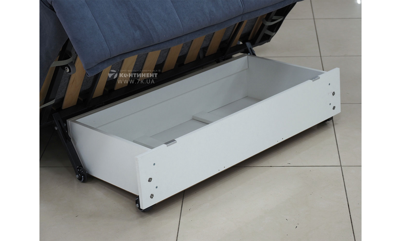 Прямий диван Делі 1,4 з коробом в тканині 0 категорії - фото 6