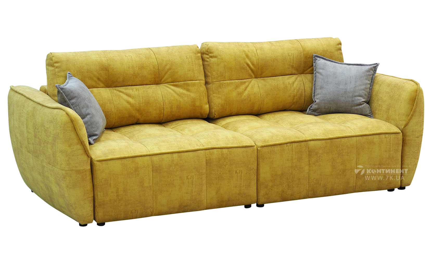 Прямий диван Бомбей в тканині 0 категорії - фото 1