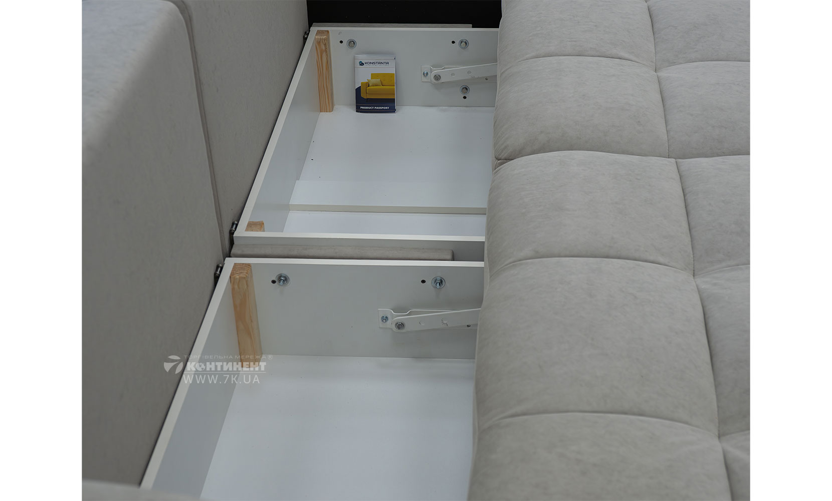 Прямий диван Бомбей в тканині 0 категорії - фото 6