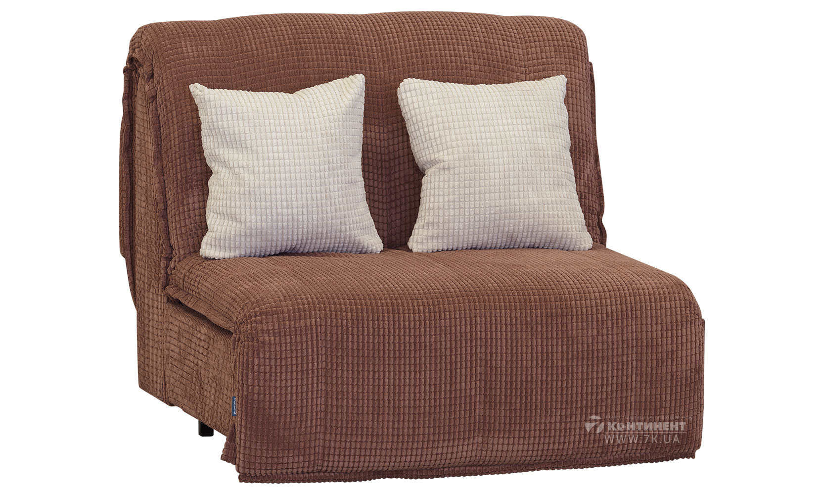 Прямий диван Мальта NEW 0,9 з коробом в тканині 0 категорії - фото 1