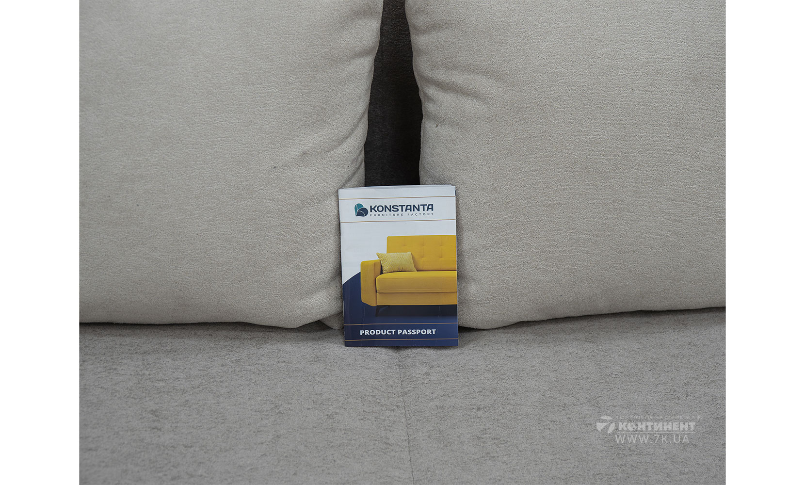 Прямий диван Мальта NEW 0,9 з коробом в тканині 0 категорії - фото 8