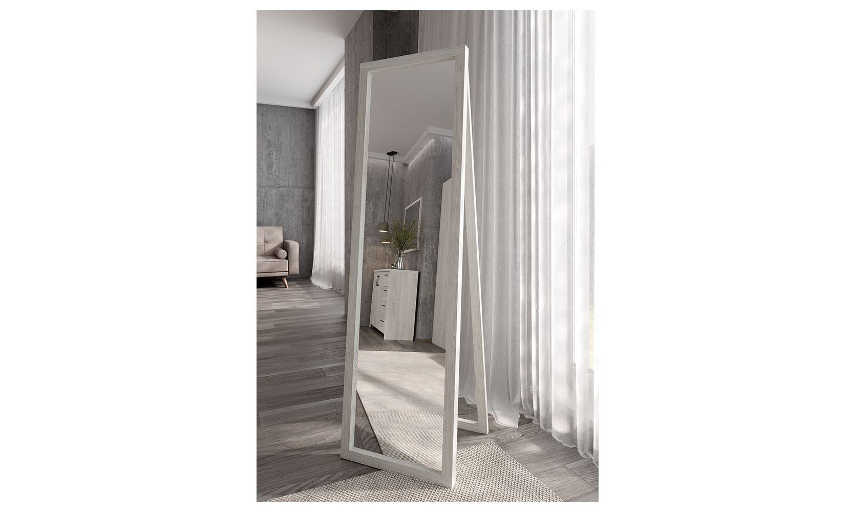 Дзеркало Бланш дзеркало LUS 002 модрина сибіу - фото 1