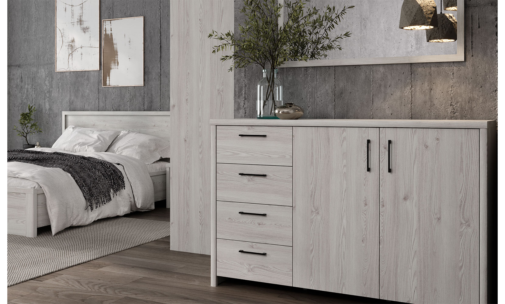 Комод Бланш 003 комод KOM 2D4S модрина сибіу - фото 2