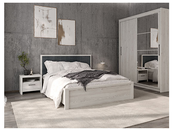 Ліжко Бланш 006 Ліжко LOZ160(каркас) lux модрина сибіу