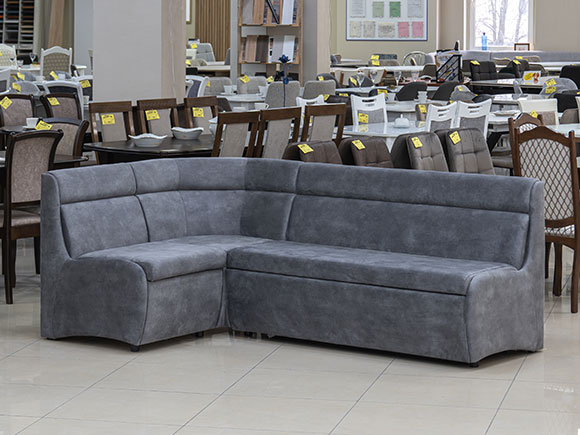 Кухонний кут (спальне місце) ЛВ(7) palladium 16 grey