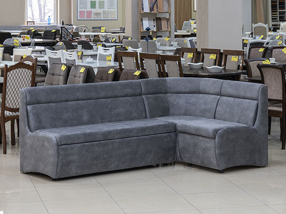 Кухонний кут (спальне місце) ПР(Г) palladium 16 grey