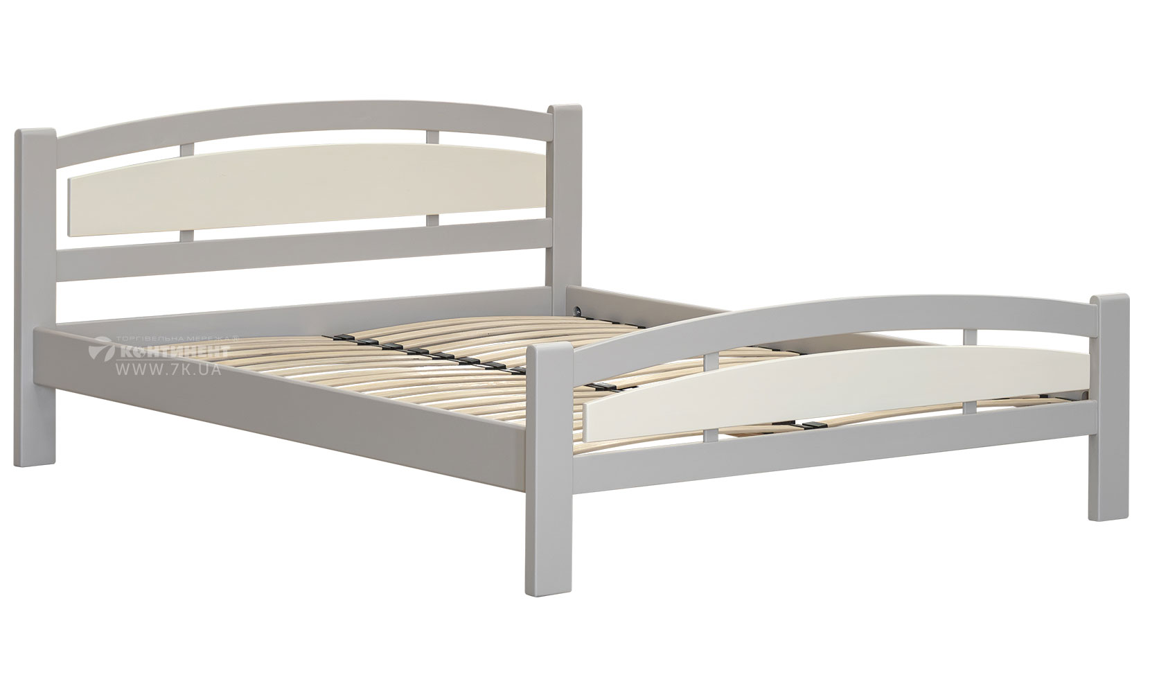 Ліжко Джерсі ліжко 160х200 з вкладом (б/м) латте S2005-Y50R/айворі S 0505-Y30R - фото 1