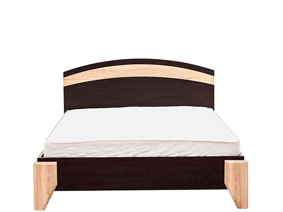 Ліжко Аляска ліжко 160 без вкладу (б/м) венге