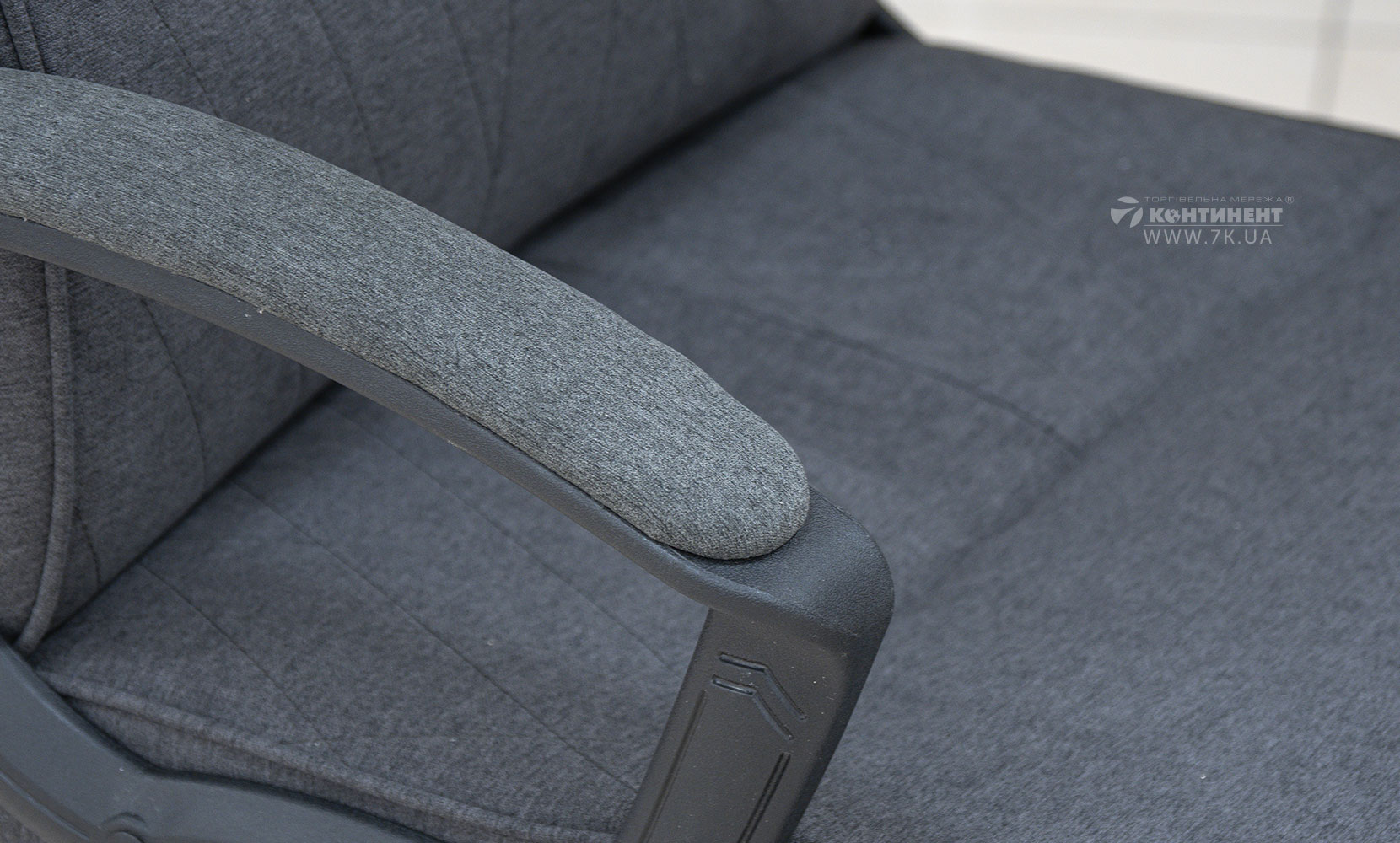 Офісне крісло Стілець офісний Нео сірий - фото 6