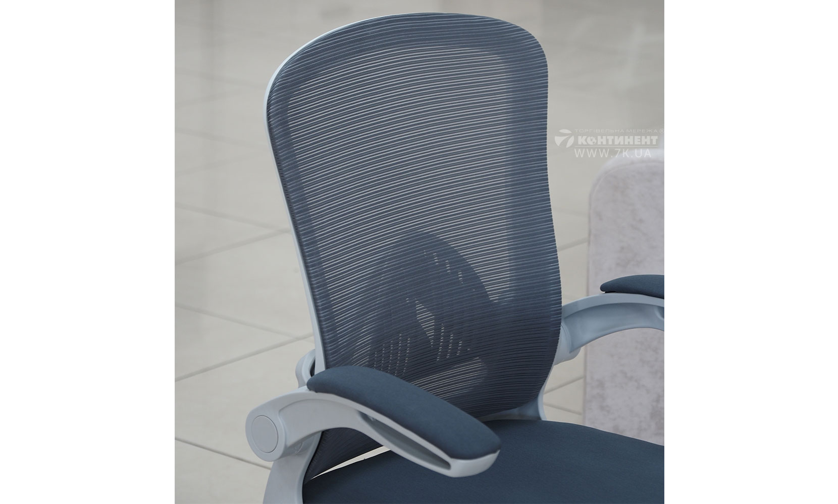 Офісне крісло Стілець офісний Джет темно-сірий - фото 5
