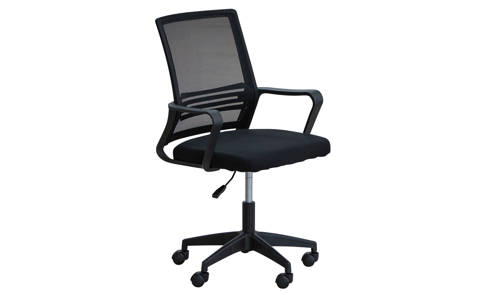 Офісне крісло Стілець офісний Веб чорний - фото 1