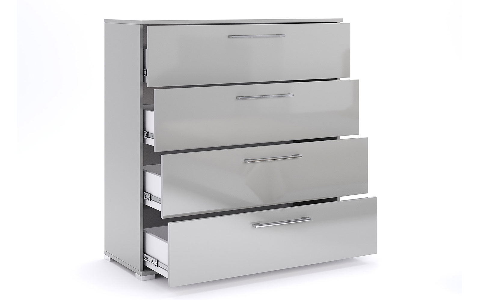 Комод Мегі MG-64 Комод 4шх глянець сірий шиншила - фото 2