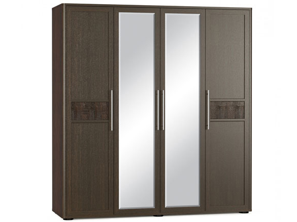 Шафа у спальню Токіо шафа 4дв (з 2 дзеркалами) венге