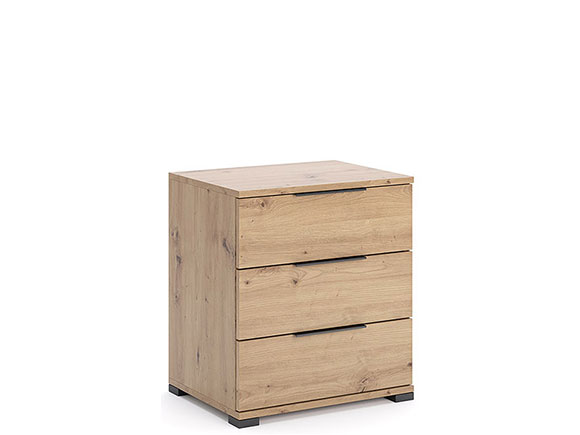 Приліжкова тумба Тедді TD-53 Приліжкова тумба 3шх дуб артізан