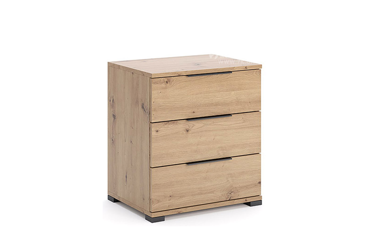 Приліжкова тумба Тедді TD-53 Приліжкова тумба 3шх дуб артізан - фото 1