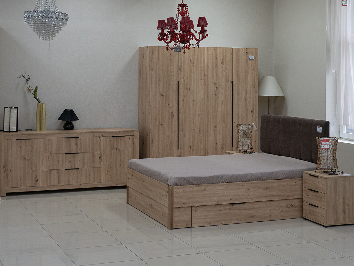 Шафа у спальню Тедді TD-23 Шафа 3дв дуб артізан - фото 2