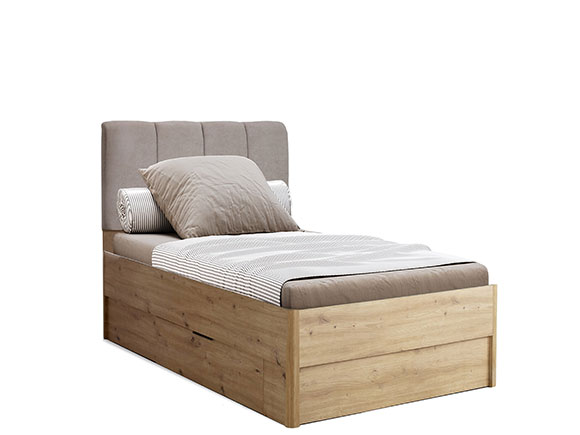 Дитяче ліжко Тедді TD-31 Ліжко 0,9х2,0 з шухлядами (без каркасу) дуб артізан