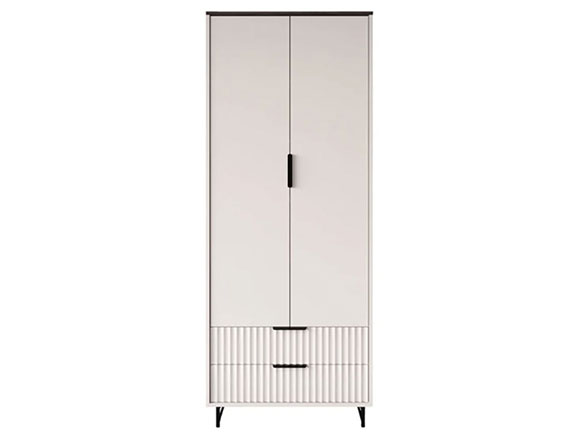 Шафа у вітальню Фреско 013 шафа SZF 2D2S кашемір/темний мармур