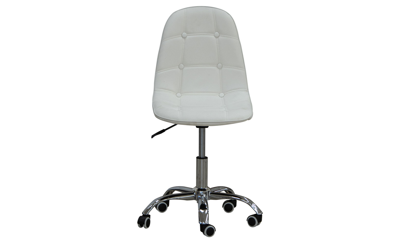 Офісне крісло Стілець комп'ютерний Марсель (шкірзам) білий - фото 2