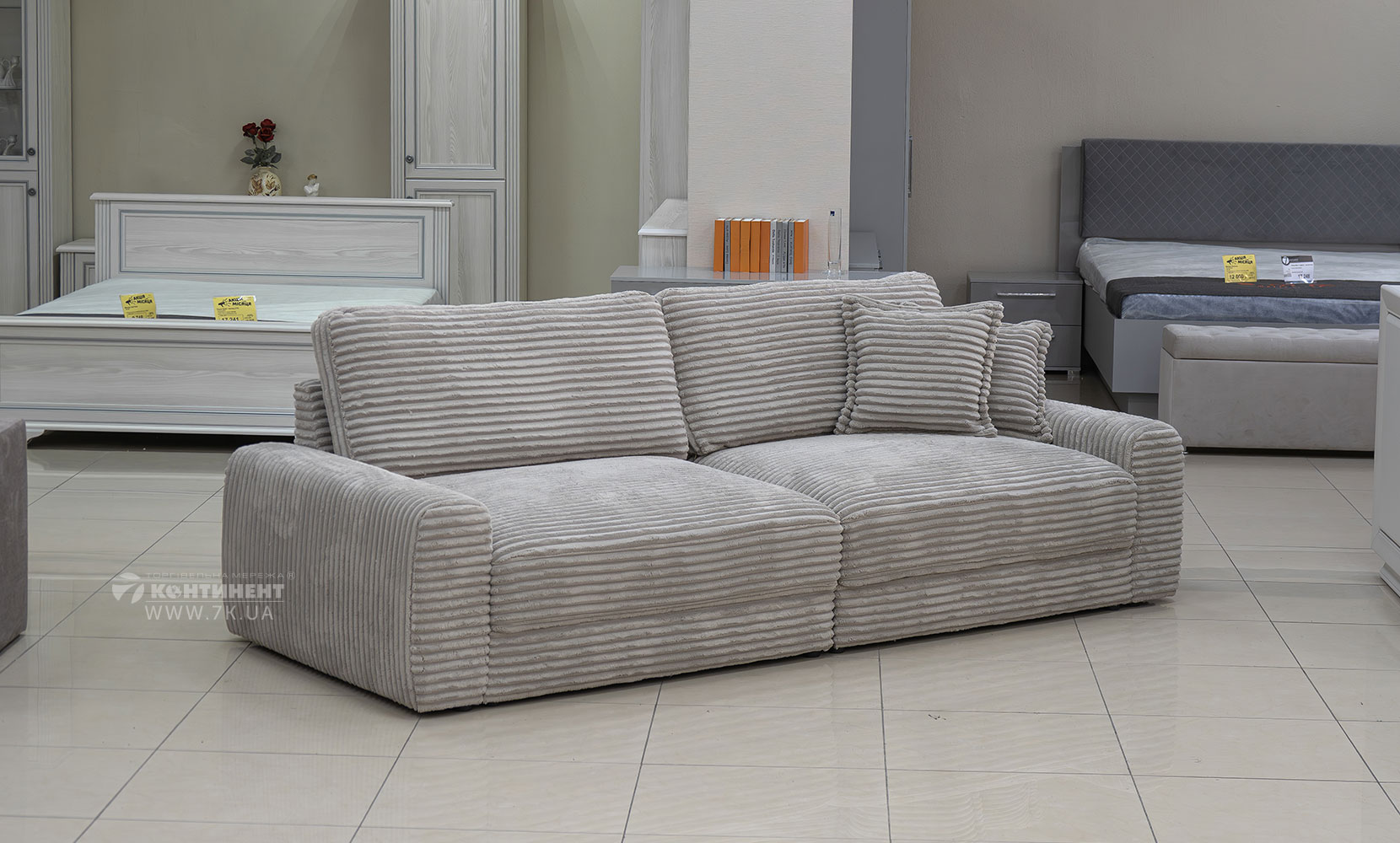 Прямий диван Наполі ціна від - фото 2