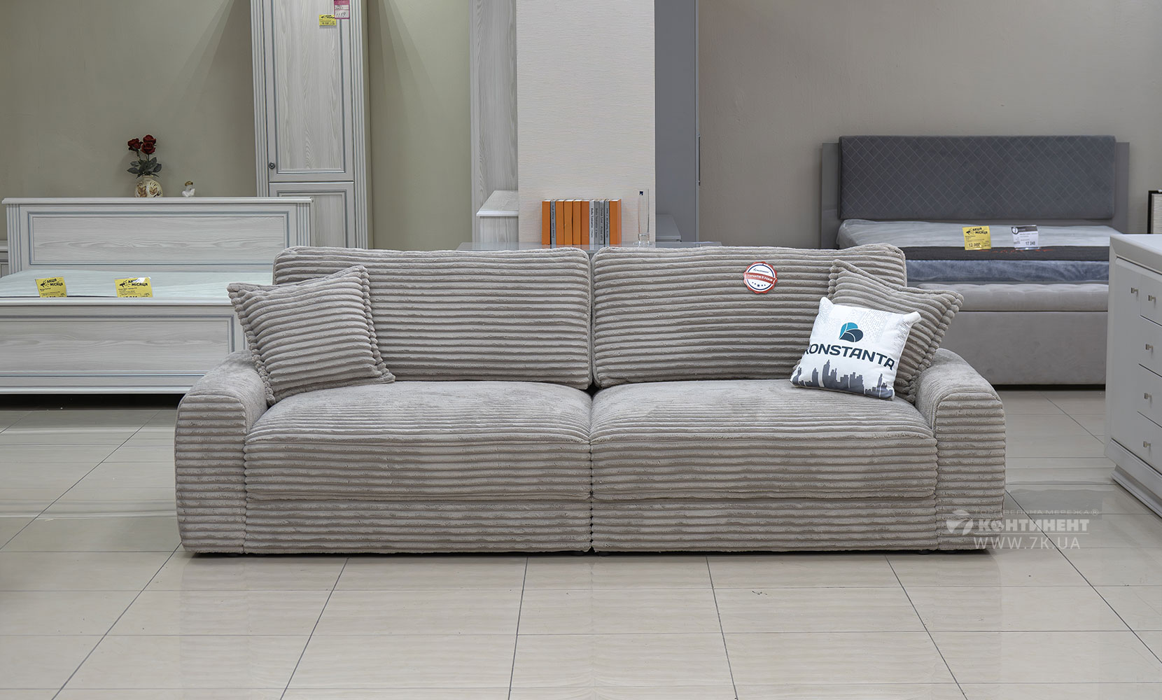 Прямий диван Наполі ціна від - фото 3