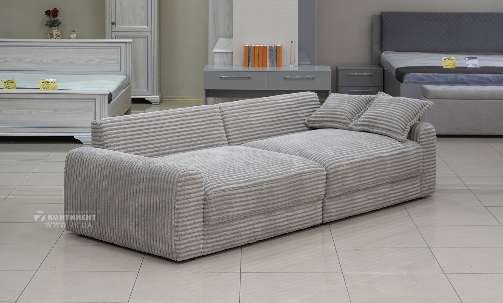 Прямий диван Наполі ціна від - фото 4