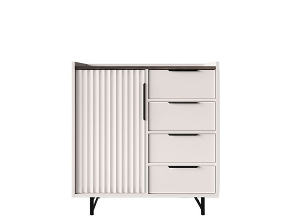 Комод Фреско 005 комод KOM 1D4S кашемір/каштан арвадонна мінк