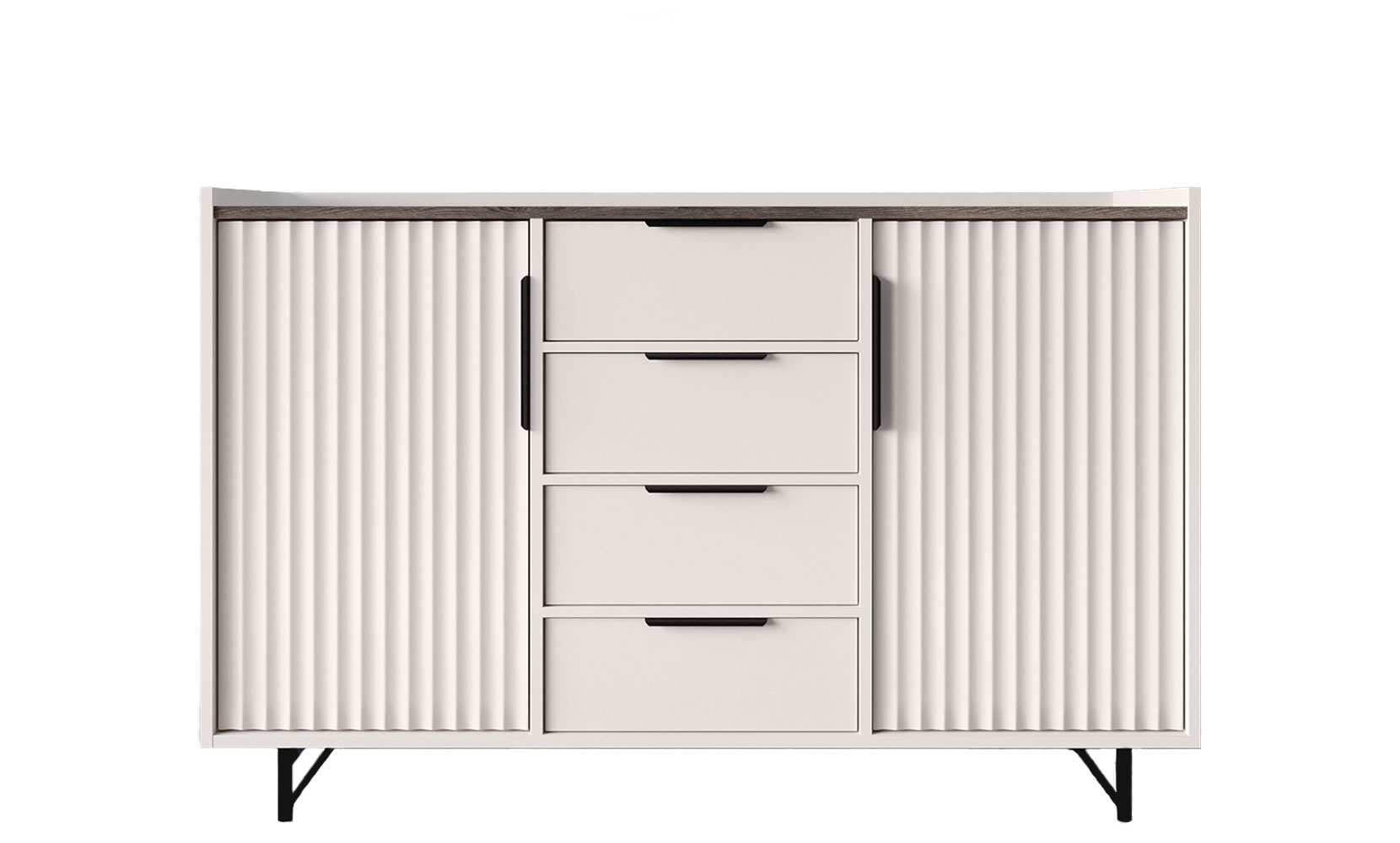 Комод Фреско 006 комод KOM 2D4S кашемір/каштан арвадонна мінк - фото 1