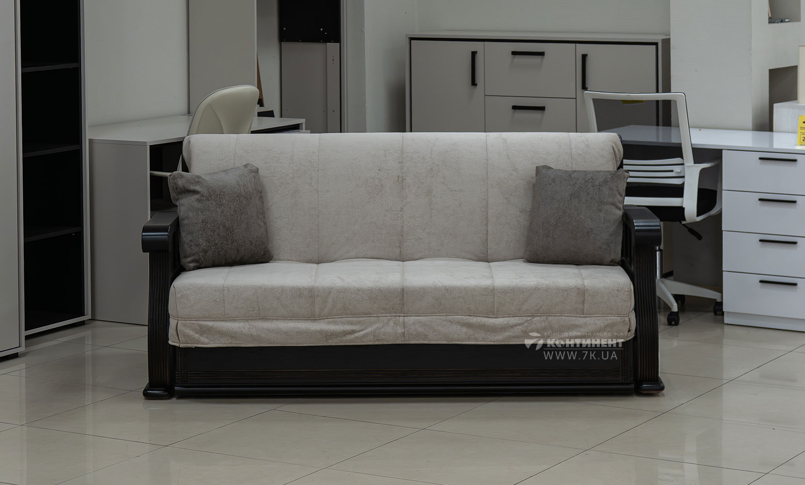 Прямий диван Цезар 1,6м в тканині 0 категорії - фото 3