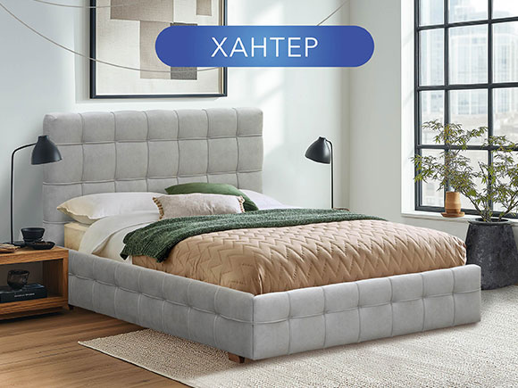 Хантер 160*200 з підйом.механізмом, б/м в тканині 1кат