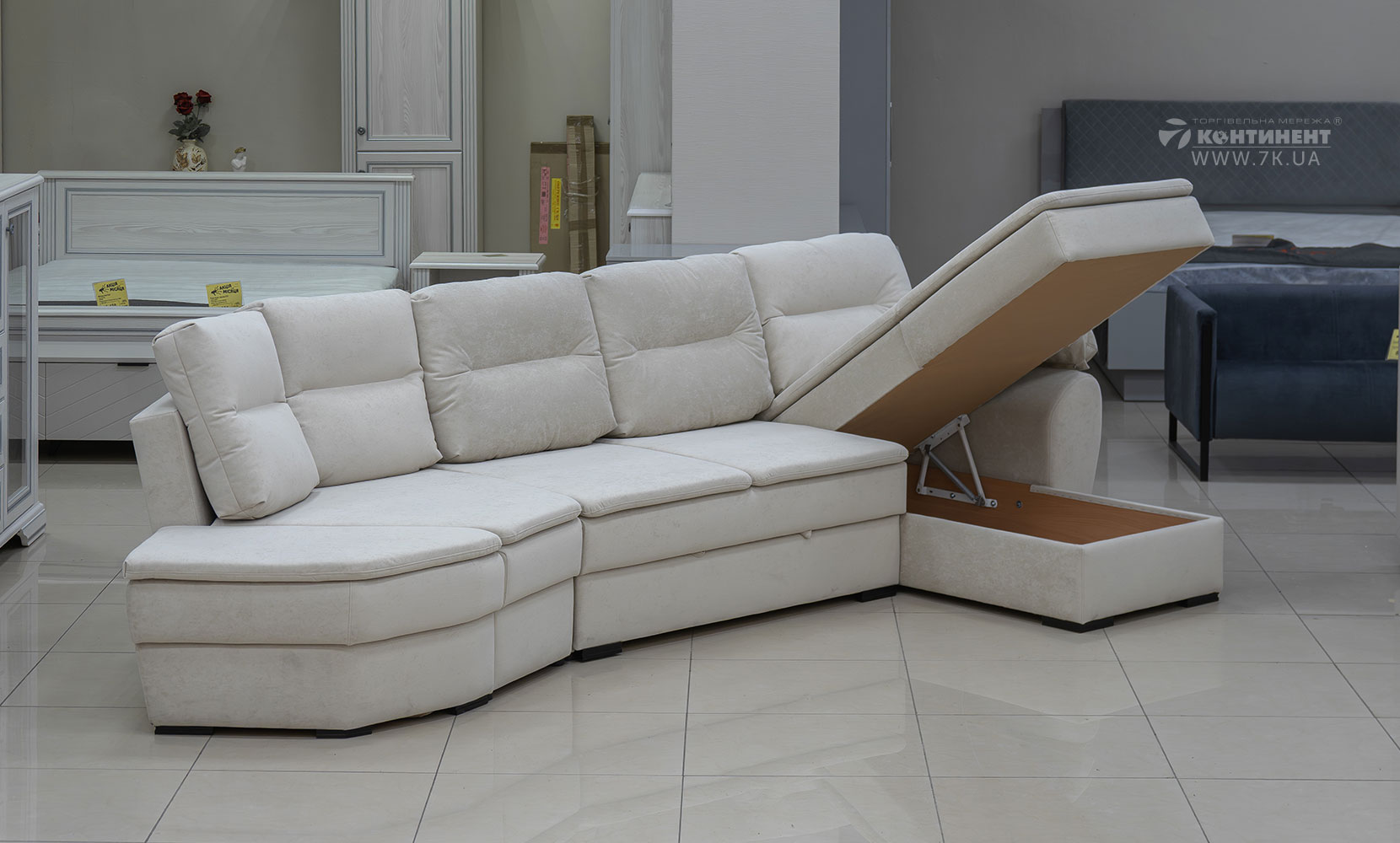 Кутовий диван Міленіум-3 ПР(Г) rene/01 - фото 5