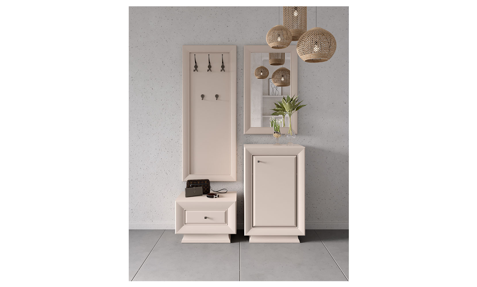 Комод Ларго Класік 018 комод KOM 1D кашемір - фото 3 Комод Ларго Класік 018 комод KOM 1D кашемір - фото 3