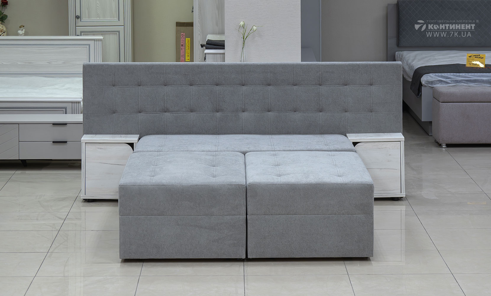 Прямий диван Дублін ajax 802 /дуб крафт білий - фото 5