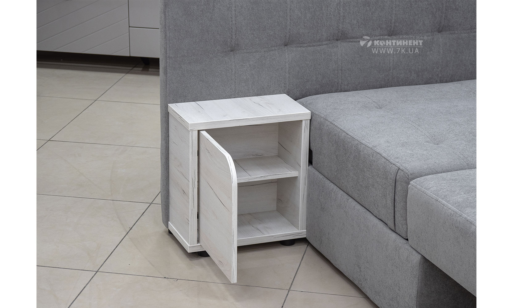 Прямий диван Дублін ajax 802 /дуб крафт білий - фото 7