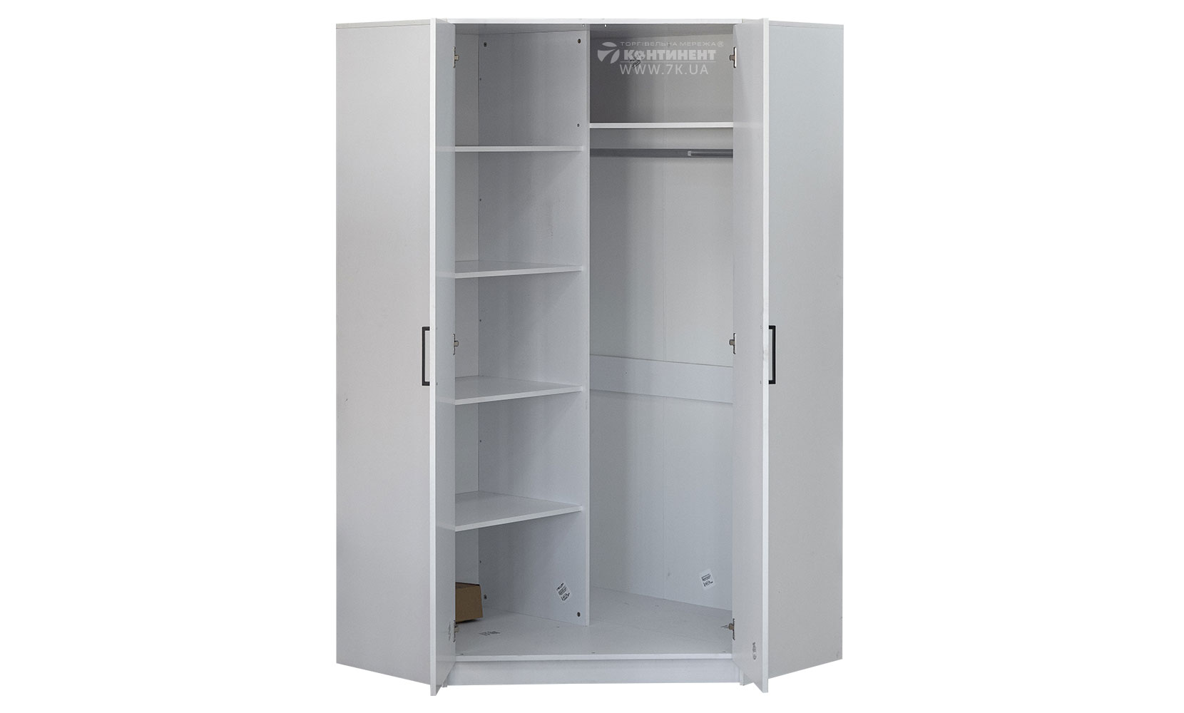 Шафа у спальню Simple кутова 2Д німфея альба - фото 2