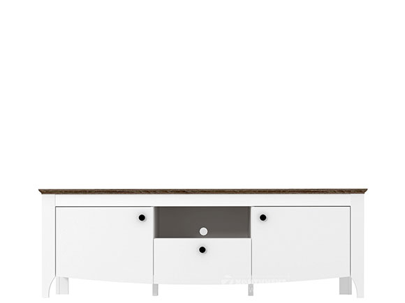 Тумба ТВ Каріна тумба RTV 2D1S німфея альба/дуб сонома трюфель Тумба ТВ Каріна тумба RTV 2D1S німфея альба/дуб сонома трюфель