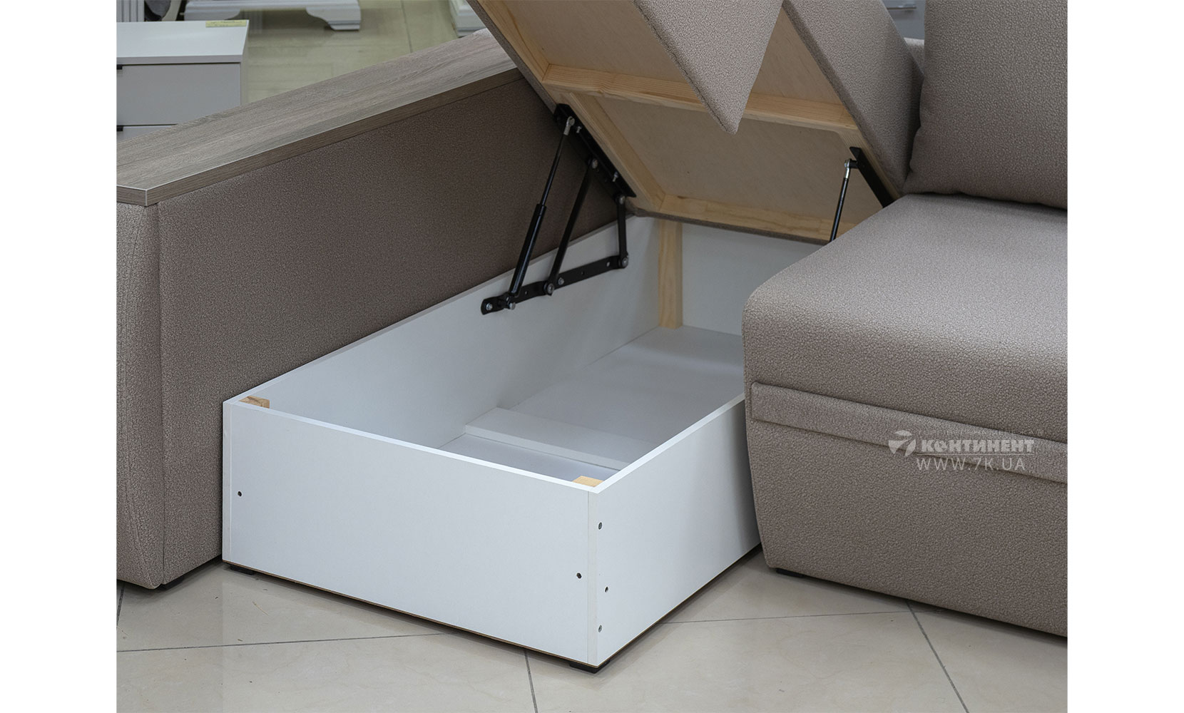 Кутовий диван Атіка NEW в тканині 0 категорії - фото 6