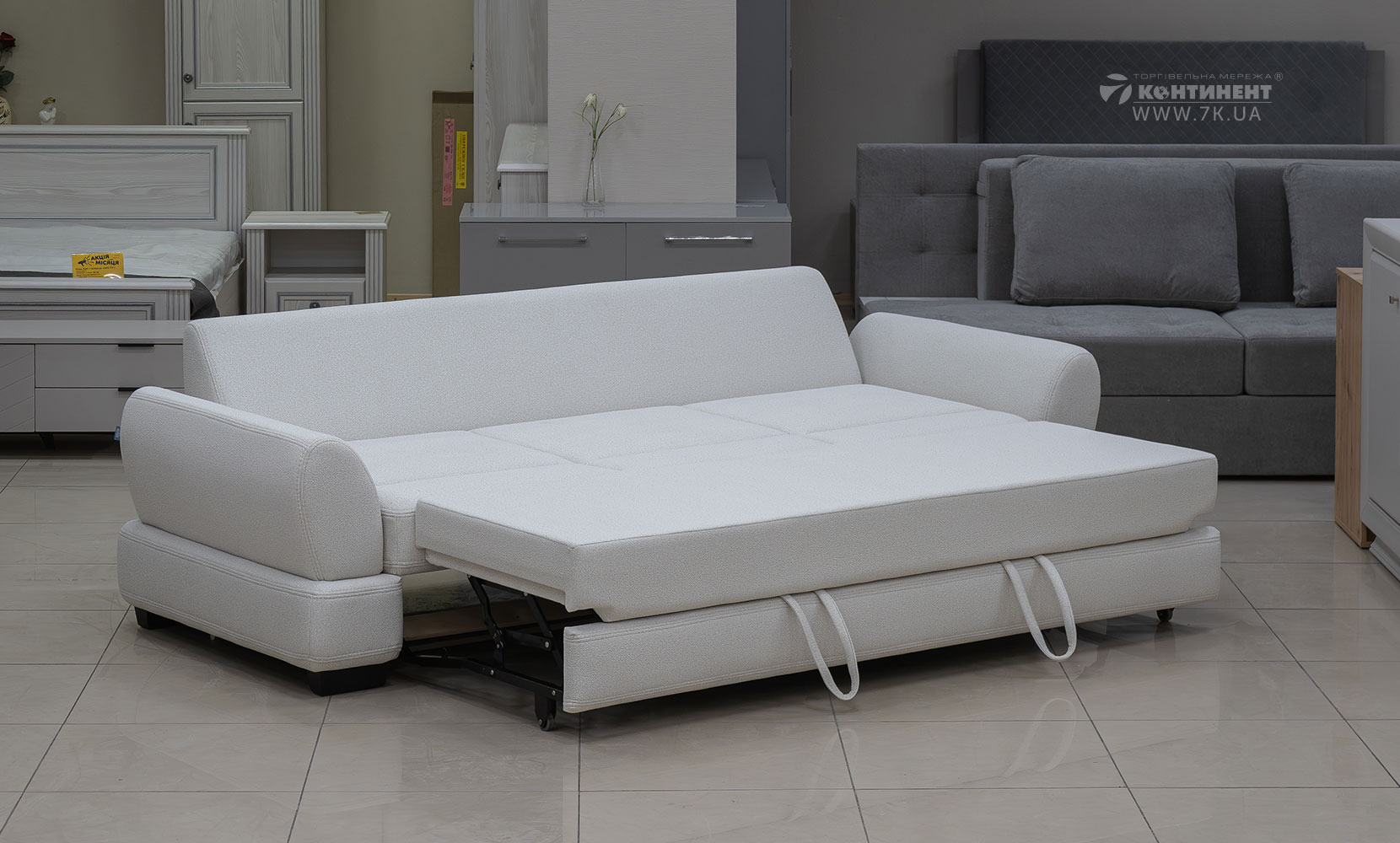 Прямий диван Гранд в тканині 0 категорії - фото 4 Прямий диван Гранд в тканині 0 категорії - фото 4