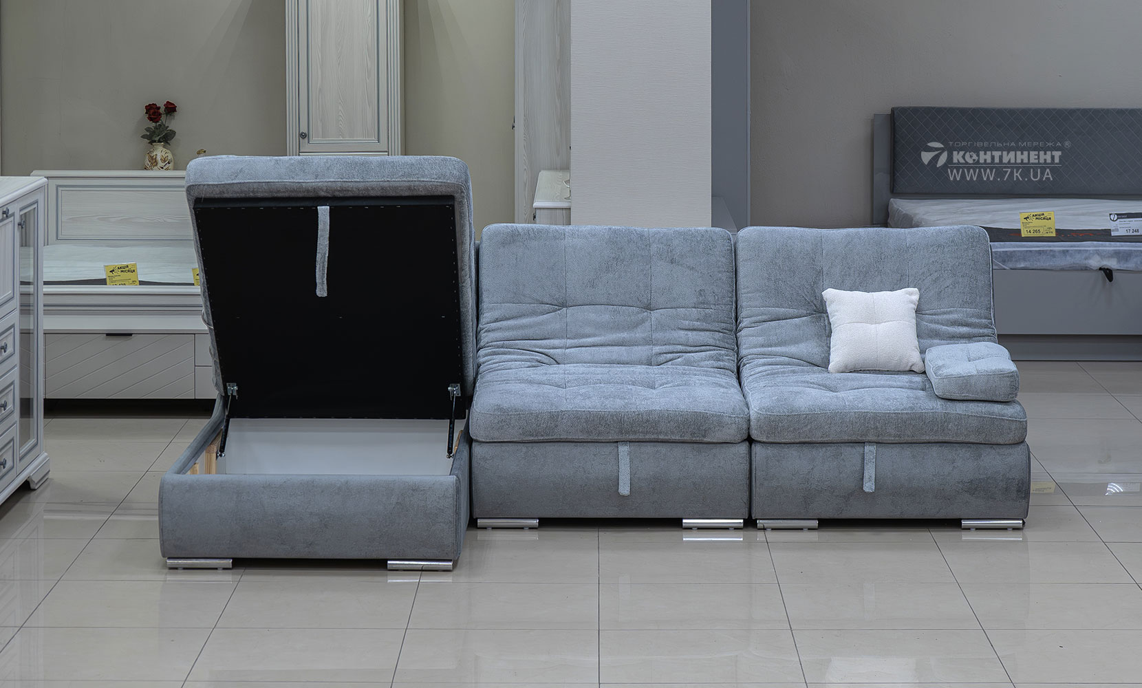 Кутовий диван Бозен 3 в тканині 0 категорії - фото 5 Кутовий диван Бозен 3 в тканині 0 категорії - фото 5