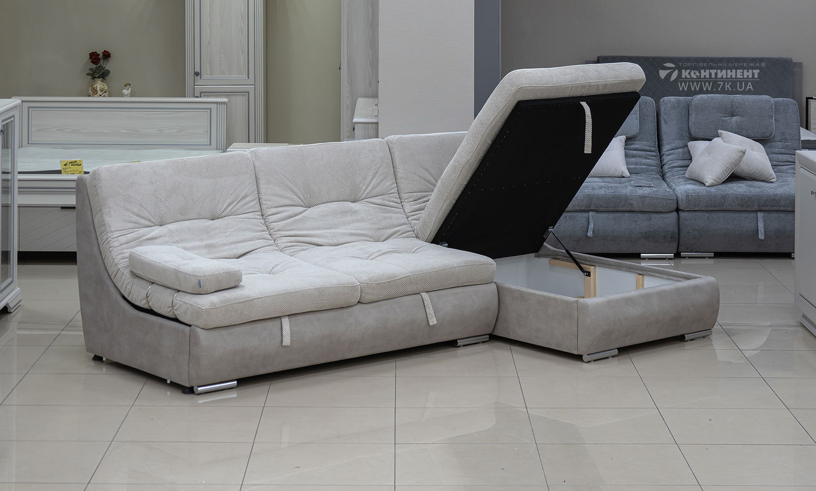 Кутовий диван Бозен lite 3 в тканині 0 категорії - фото 5