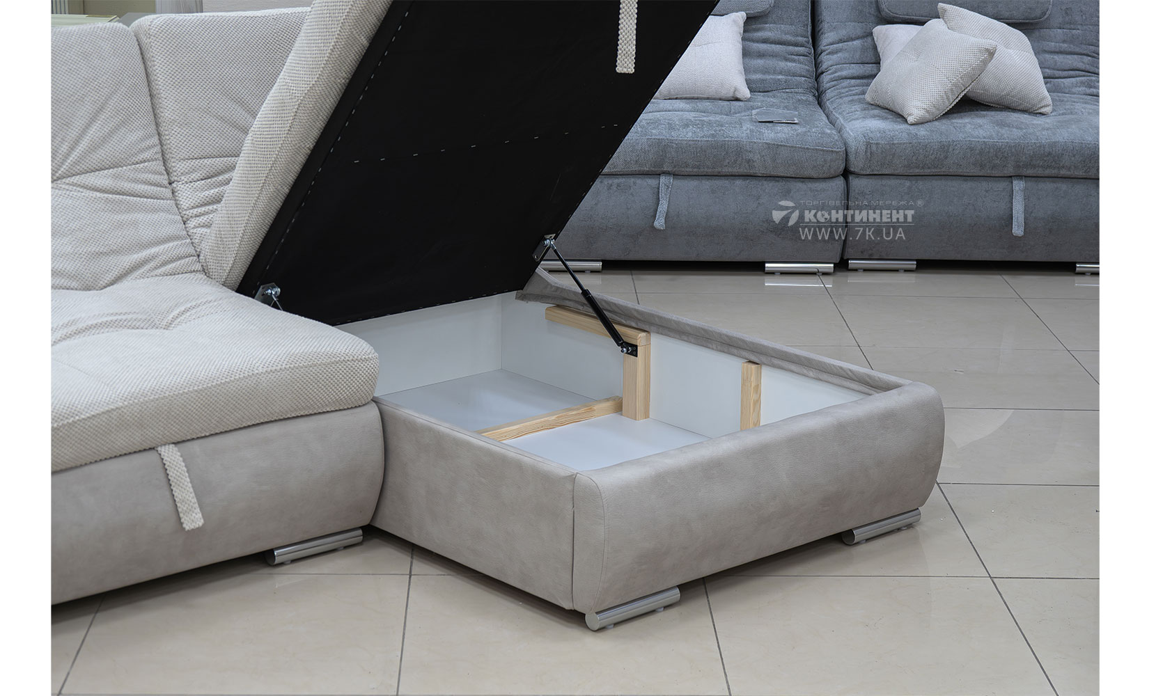 Кутовий диван Бозен lite 3 в тканині 0 категорії - фото 6