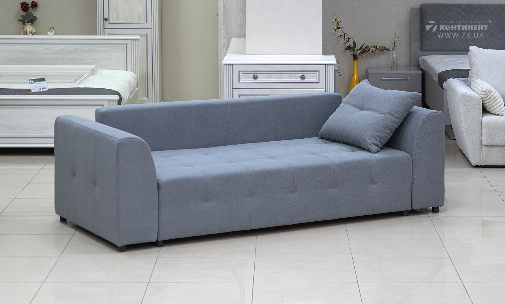 Прямий диван Роял 2 perfect (артекс) grey - фото 3