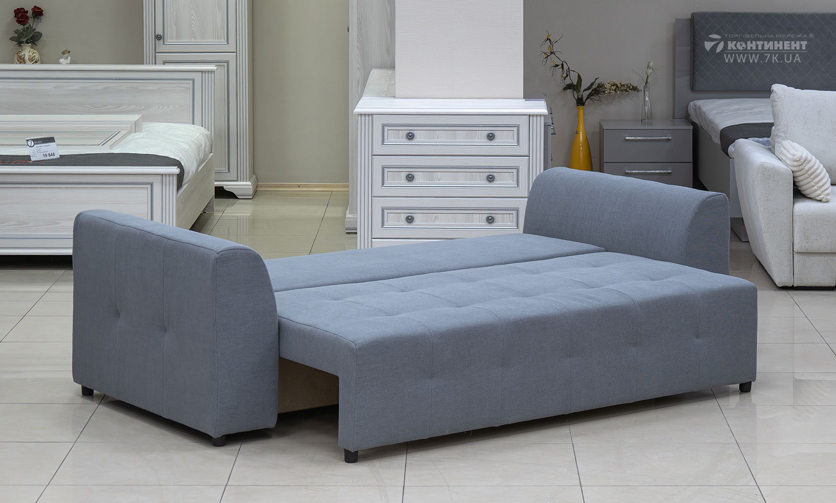 Прямий диван Роял 2 perfect (артекс) grey - фото 5