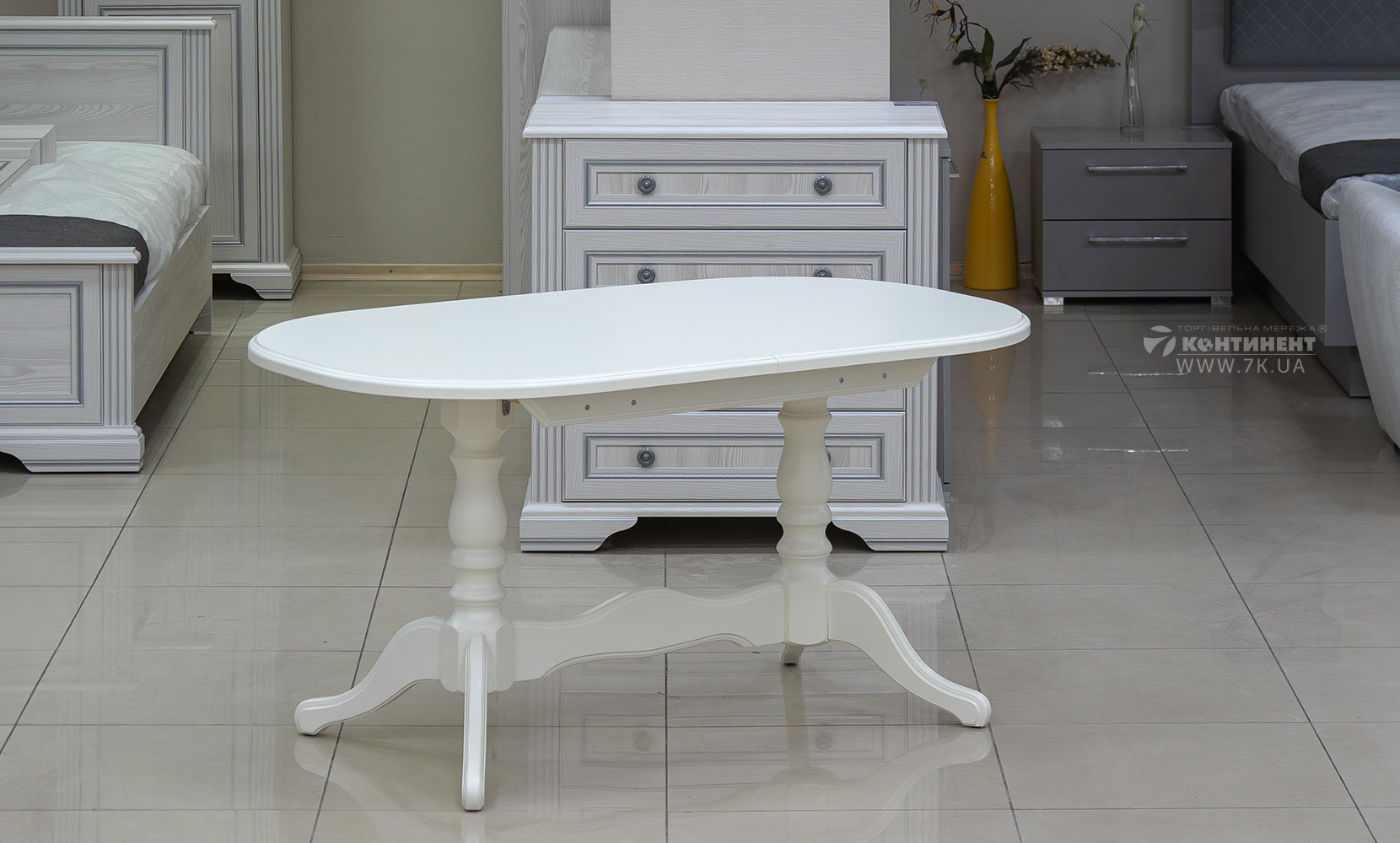 Кухонний стіл Вавілон ваніль - фото 1 Кухонний стіл Вавілон ваніль - фото 1