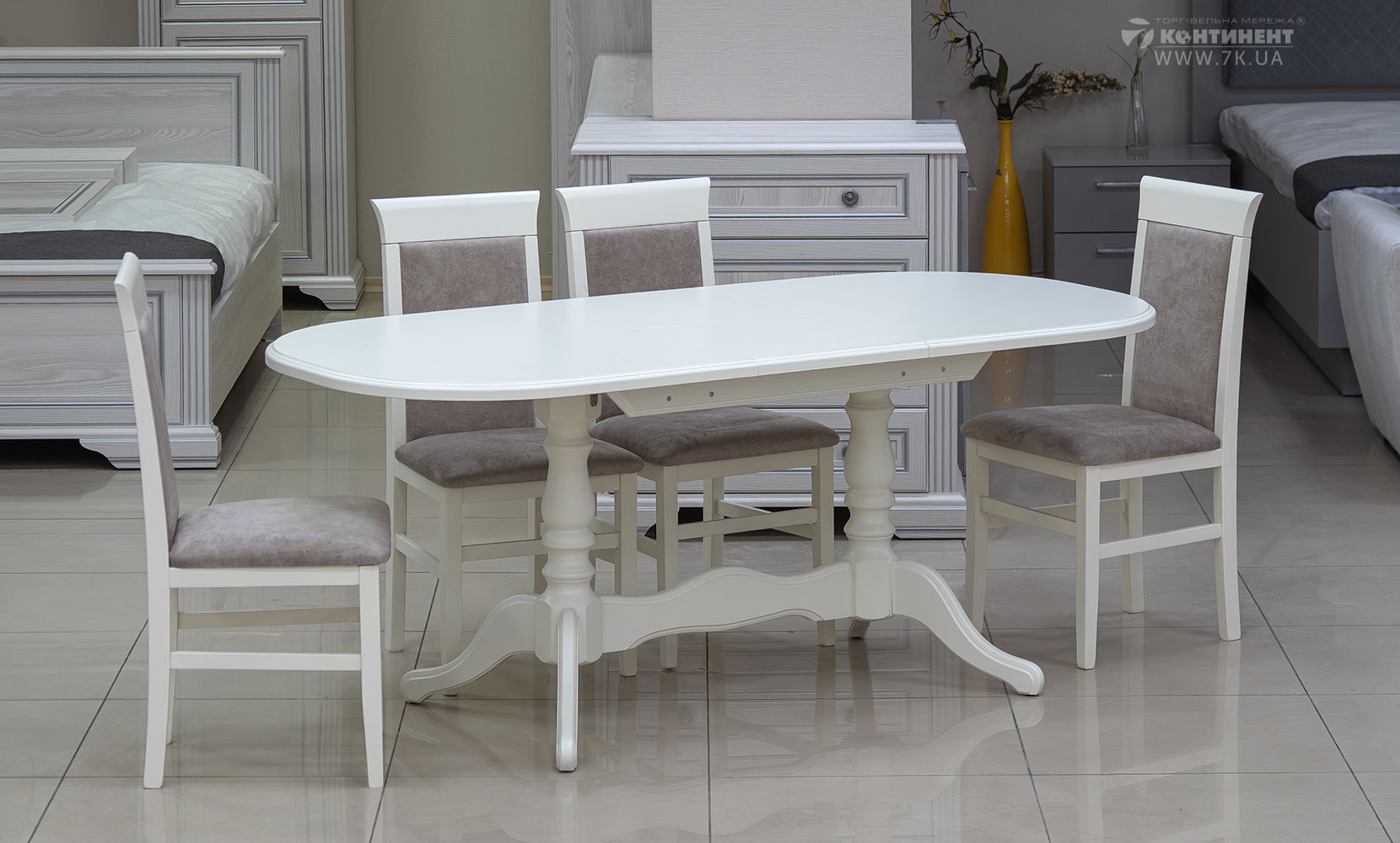 Кухонний стіл Вавілон ваніль - фото 3 Кухонний стіл Вавілон ваніль - фото 3