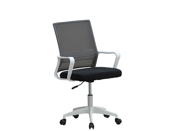 Стілець офісний Веб чорний/білий