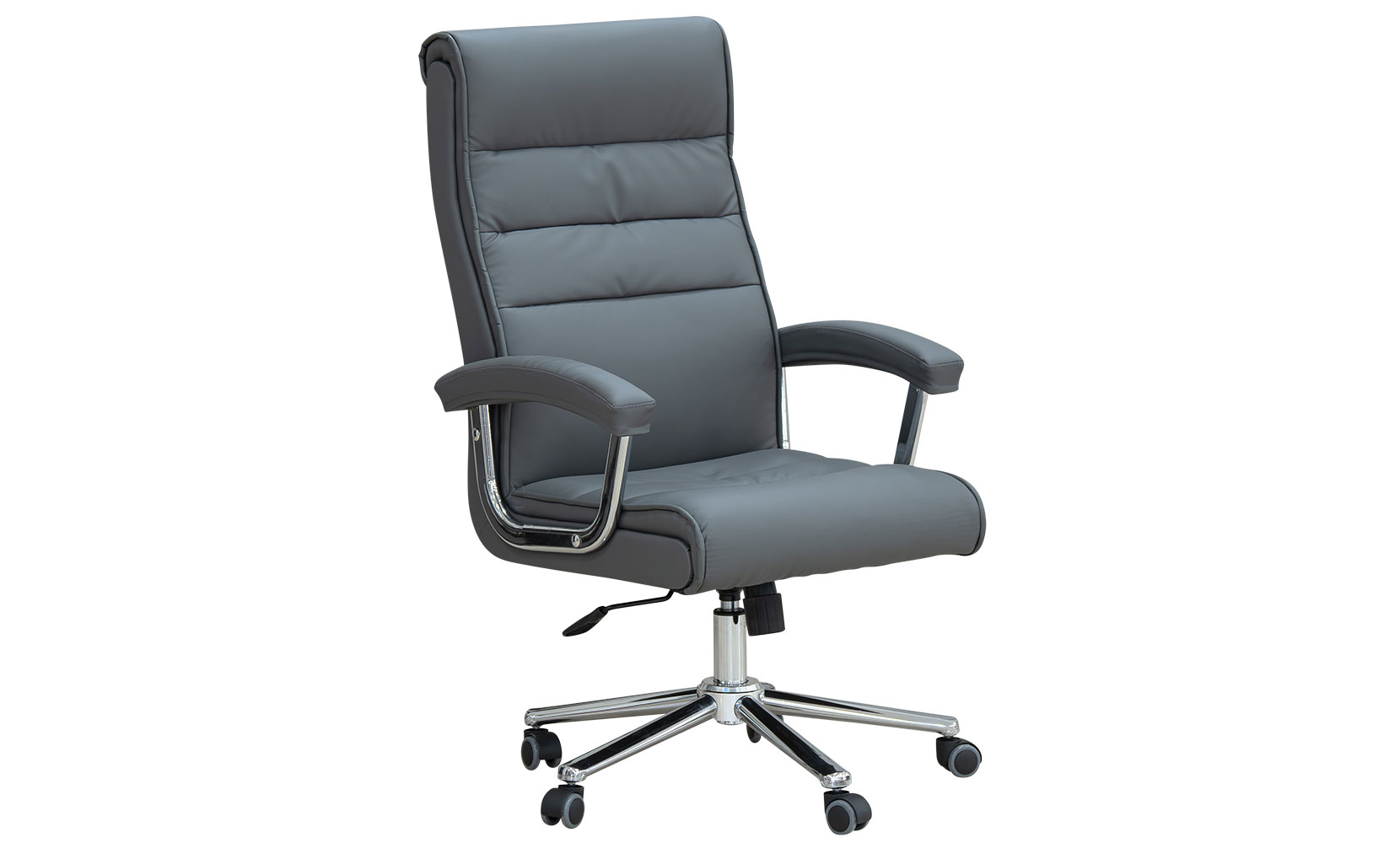 Офісне крісло Стілець офісний Паскаль сірий - фото 1