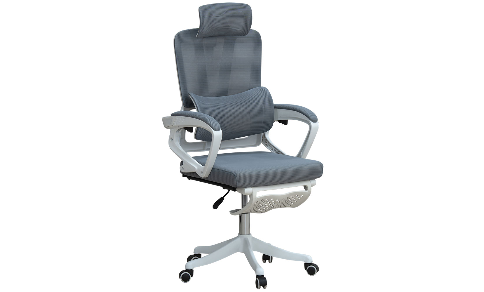 Офісне крісло Стілець офісний Спрут сірий - фото 1