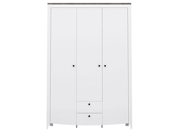 Шафа у спальню Каріна шафа SZF 3D2S німфея альба/дуб сонома трюфель Шафа у спальню Каріна шафа SZF 3D2S німфея альба/дуб сонома трюфель