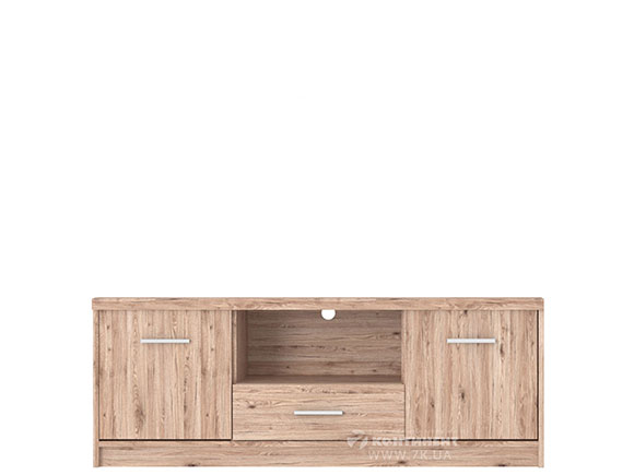 Тумба ТВ Шанталь тумба RTV 2D1S дуб сан-ремо світлий